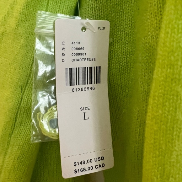 Anthropologie cashmere never worn sweater - Picture 2 of 4